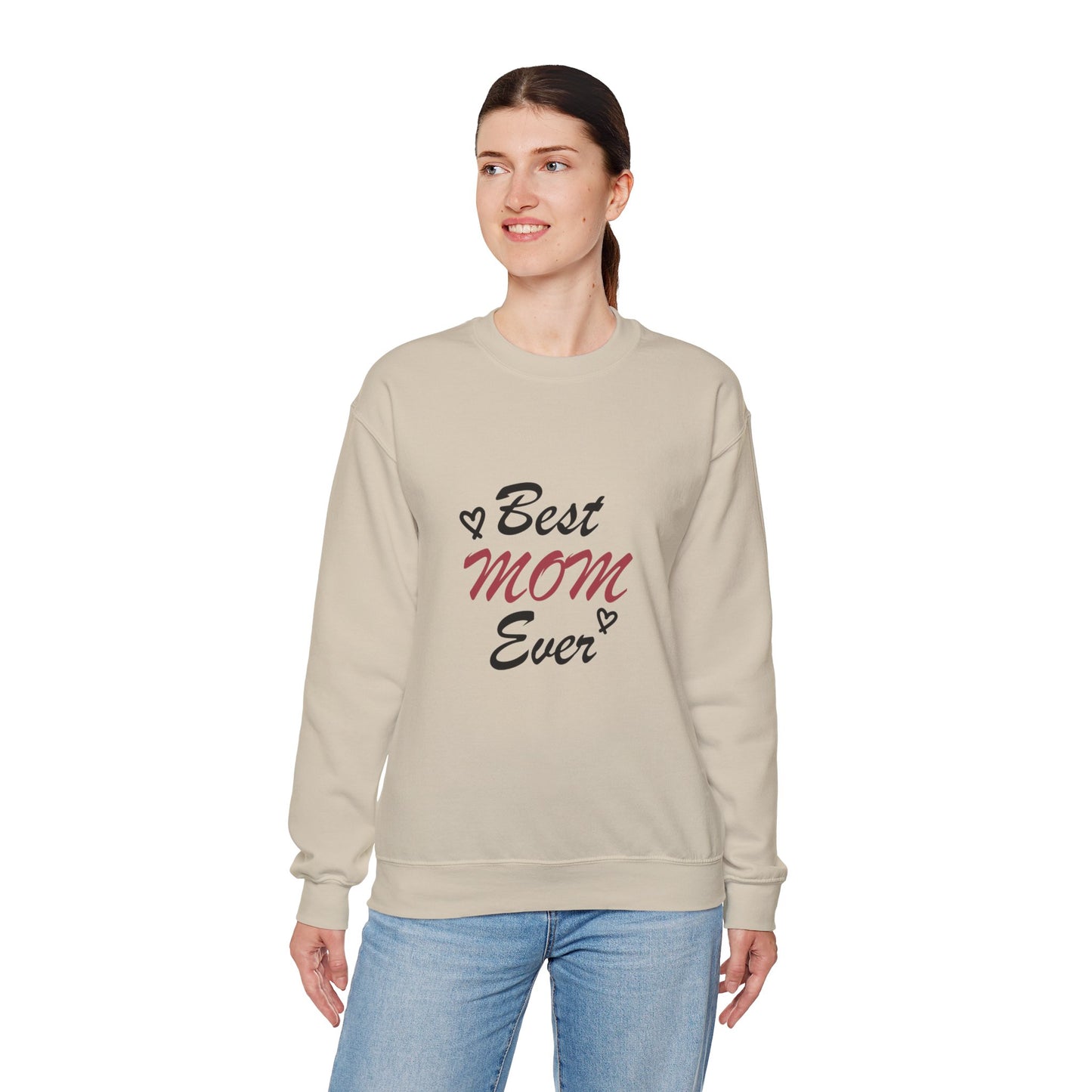 Best Mom Ever | Unisex Heavy Blend™ Crewneck Sweatshirt