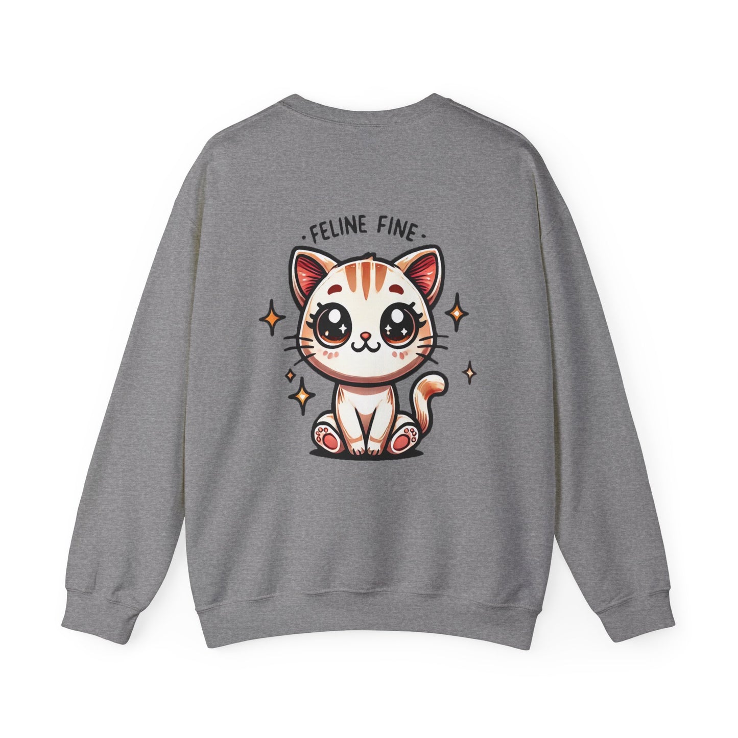 Feline Fine | Unisex Heavy Blend™ Crewneck Sweatshirt