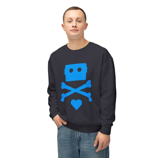 Zima Blue | Unisex Lightweight Crewneck Sweatshirt
