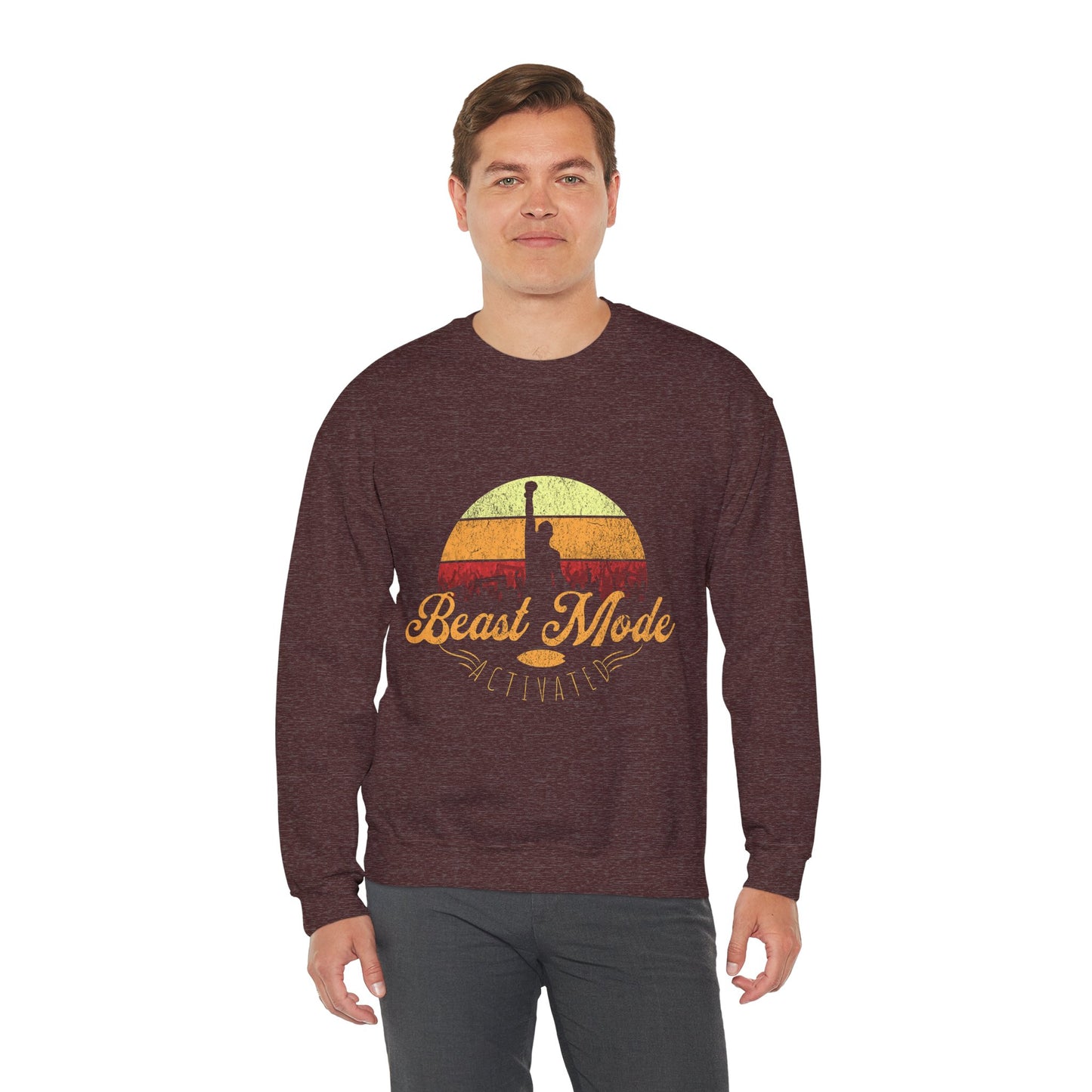 Beast Mode Activated | Unisex Heavy Blend™ Crewneck Sweatshirt
