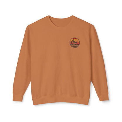 Chill Cowboy | Unisex Lightweight Crewneck Sweatshirt