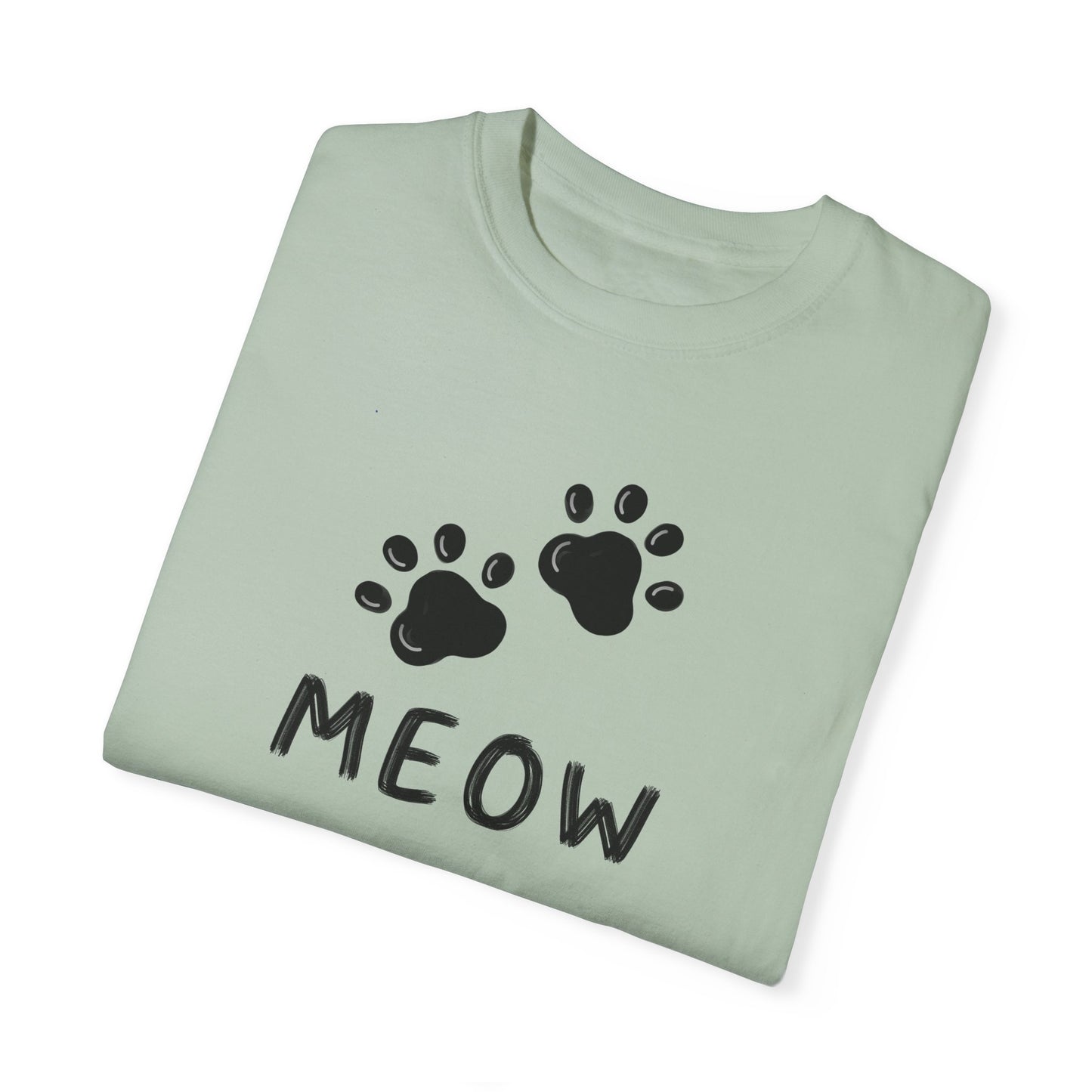 MEOW_Unisex Garment-Dyed T-shirt