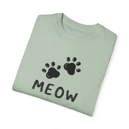 MEOW_Unisex Garment-Dyed T-shirt
