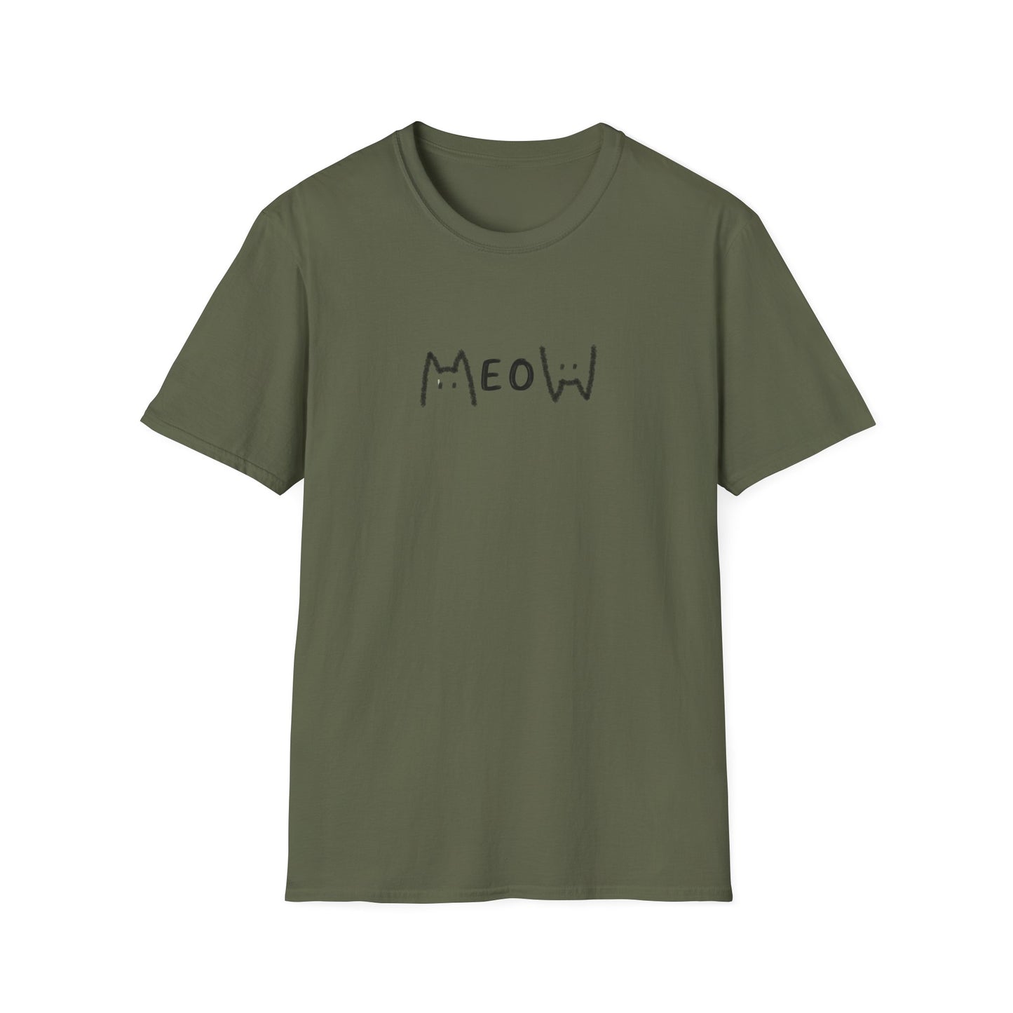 Meow_Unisex Softstyle T-Shirt