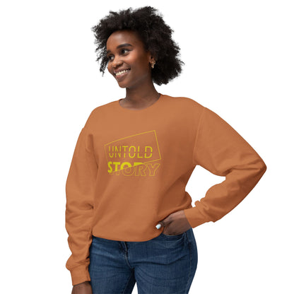 Untold Story_Unisex Lightweight Crewneck Sweatshirt