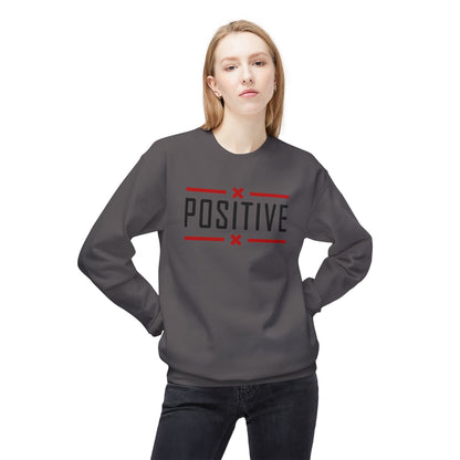 Positive_Unisex Midweight Softstyle Fleece Crewneck Sweatshirt