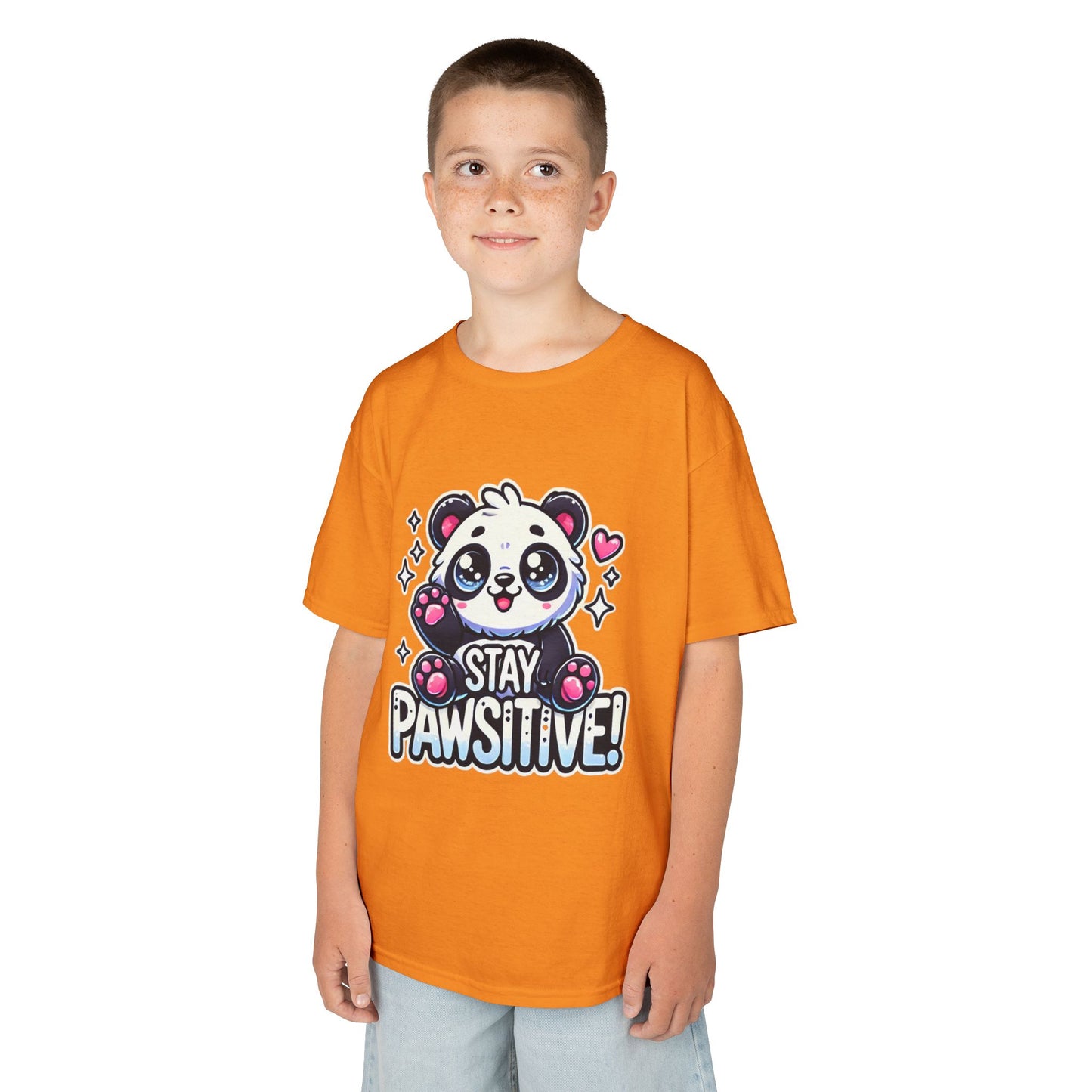 Pawsitive | Kids Heavy Cotton™ Tee