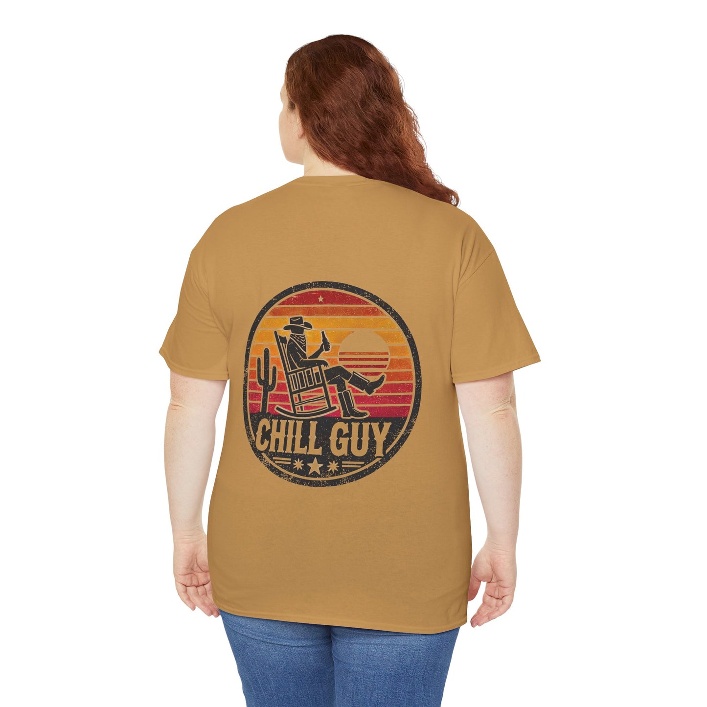 Chill Cowboy | Unisex Heavy Cotton Tee