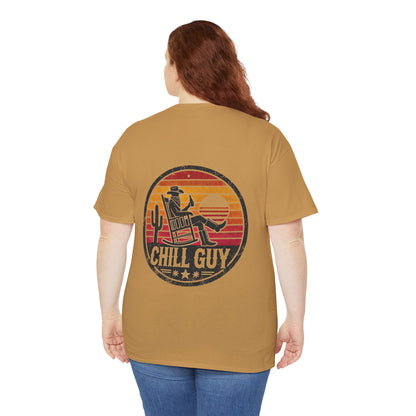Chill Cowboy | Unisex Heavy Cotton Tee