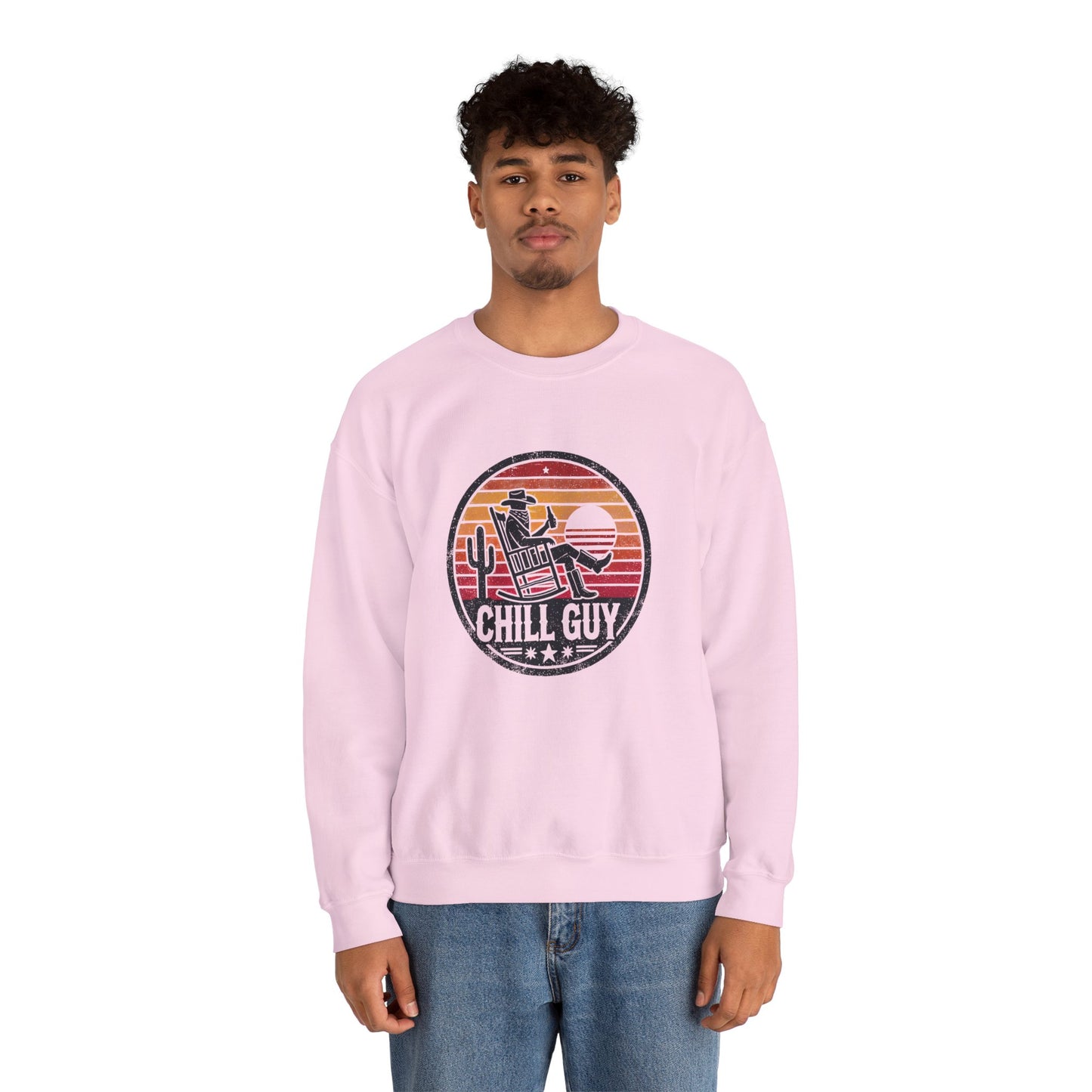 Chill Cowboy | Unisex Heavy Blend™ Crewneck Sweatshirt