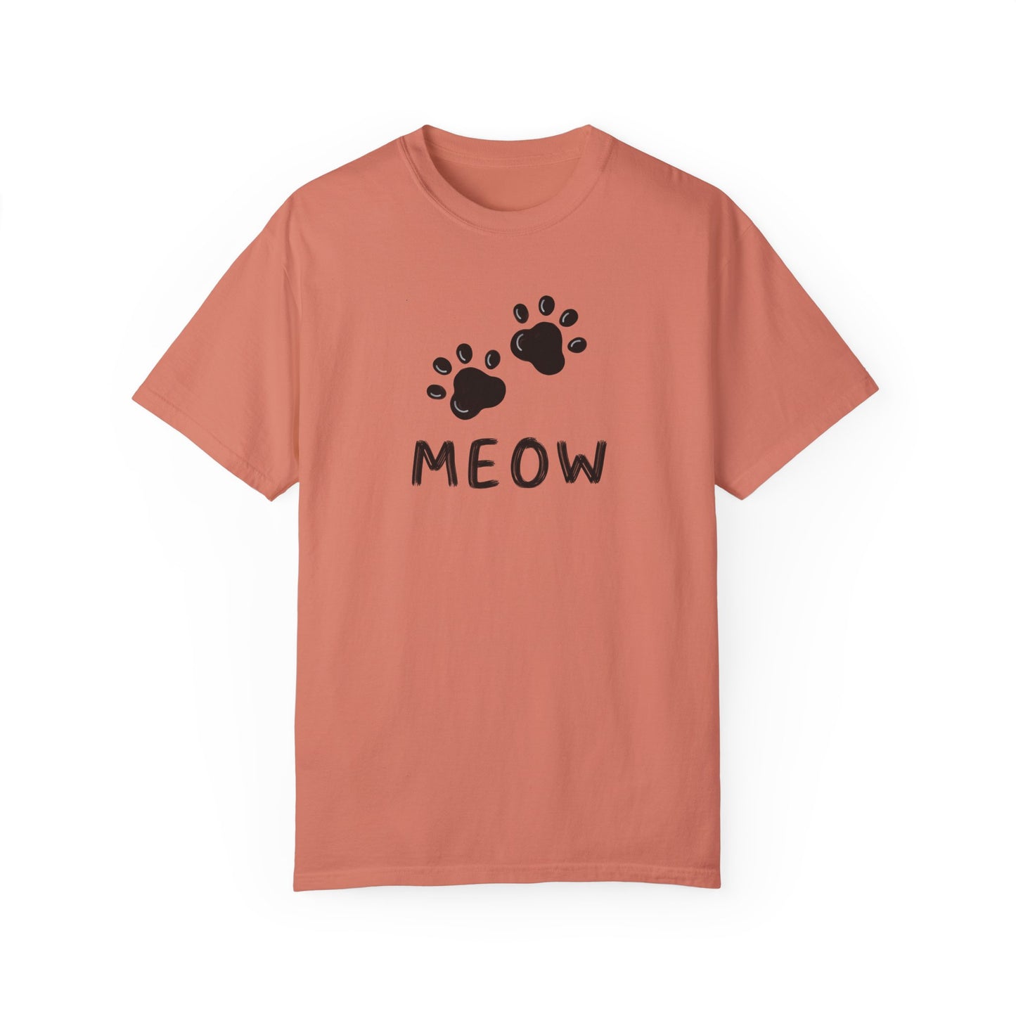 MEOW_Unisex Garment-Dyed T-shirt