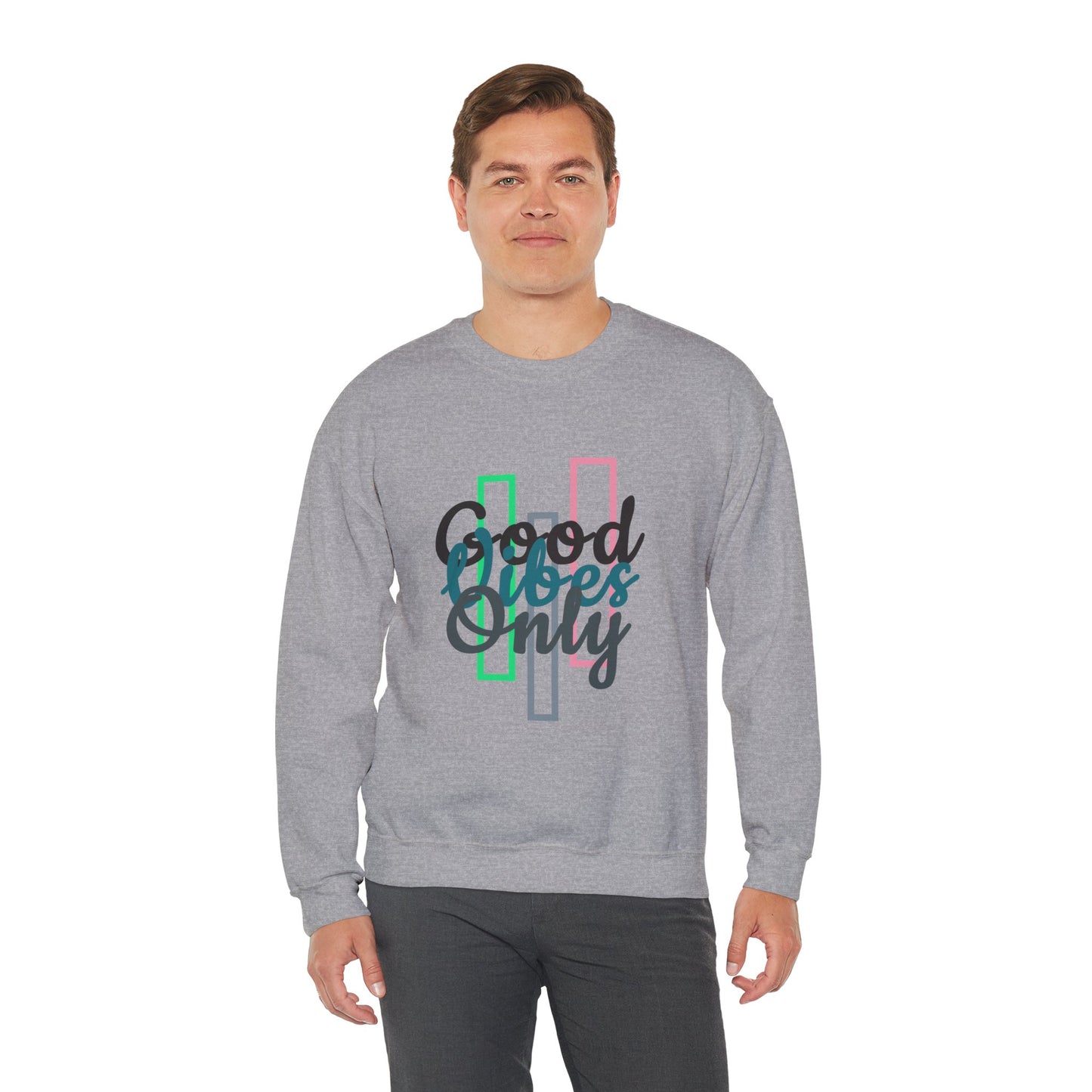 Good Vibes Only | Unisex Heavy Blend™ Crewneck Sweatshirt