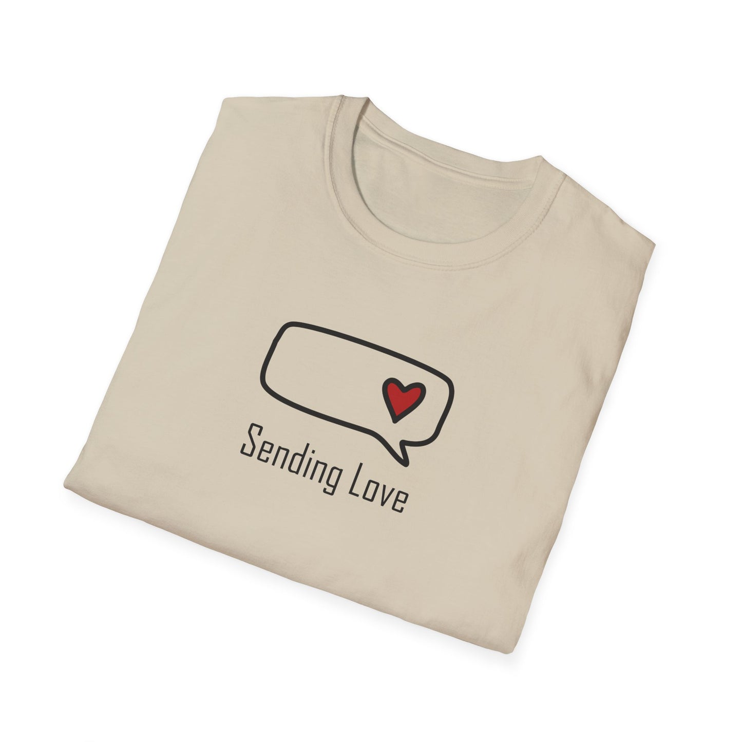 Sending Love_Unisex Softstyle T-Shirt