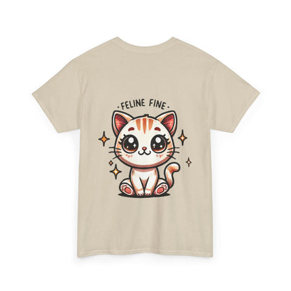 Feline Fine | Unisex Heavy Cotton Tee