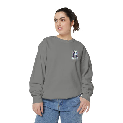 Pawsitive | Unisex Garment-Dyed Sweatshirt
