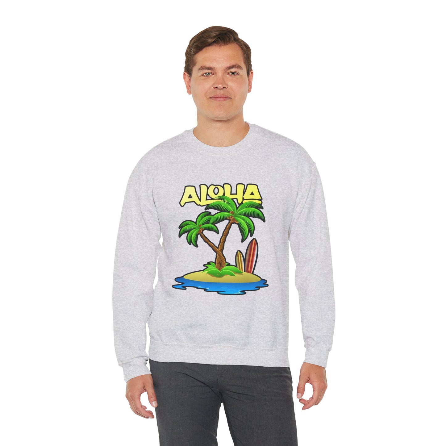 ALOHA | Unisex Heavy Blend™ Crewneck Sweatshirt