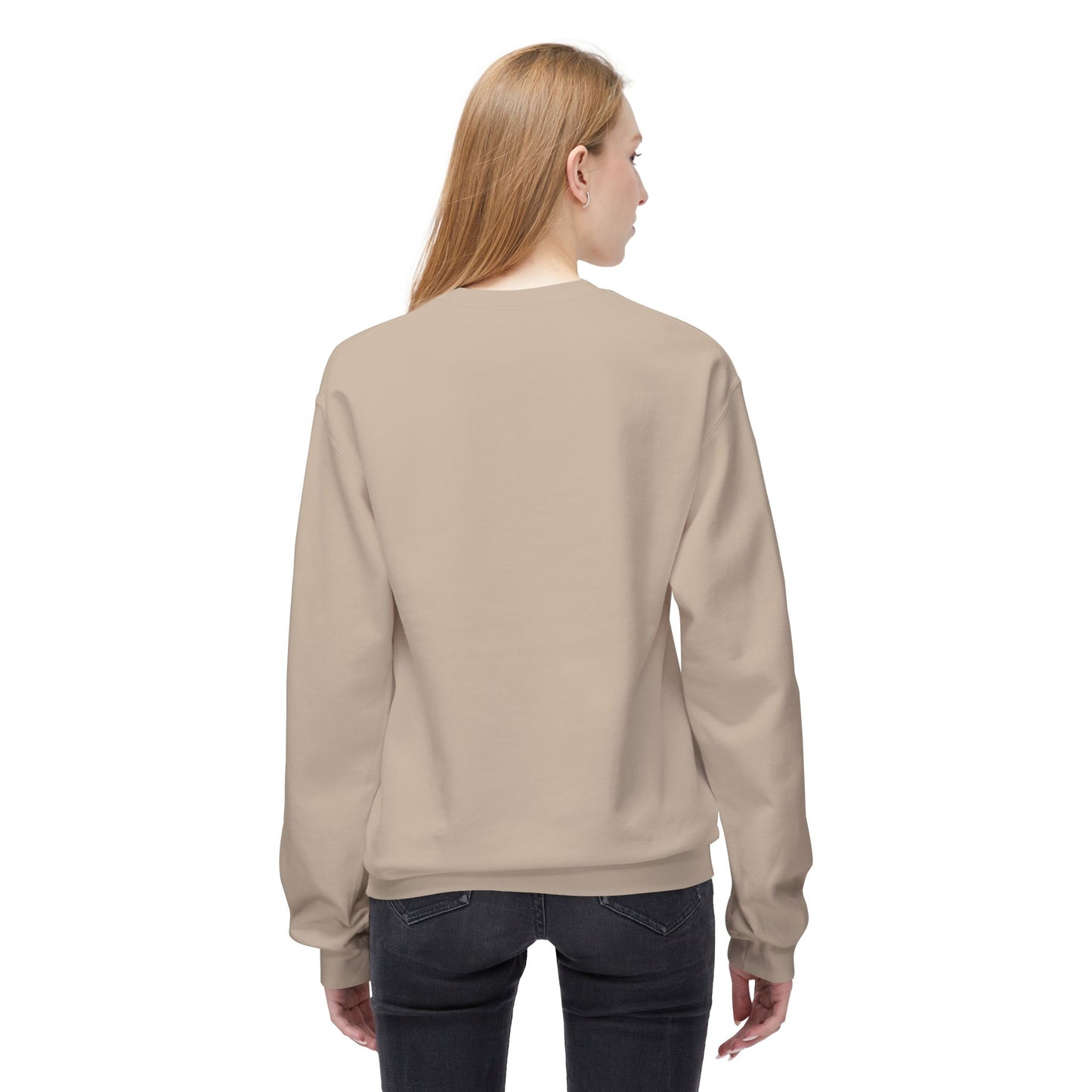 Meow_Unisex Midweight Softstyle Fleece Crewneck Sweatshirt
