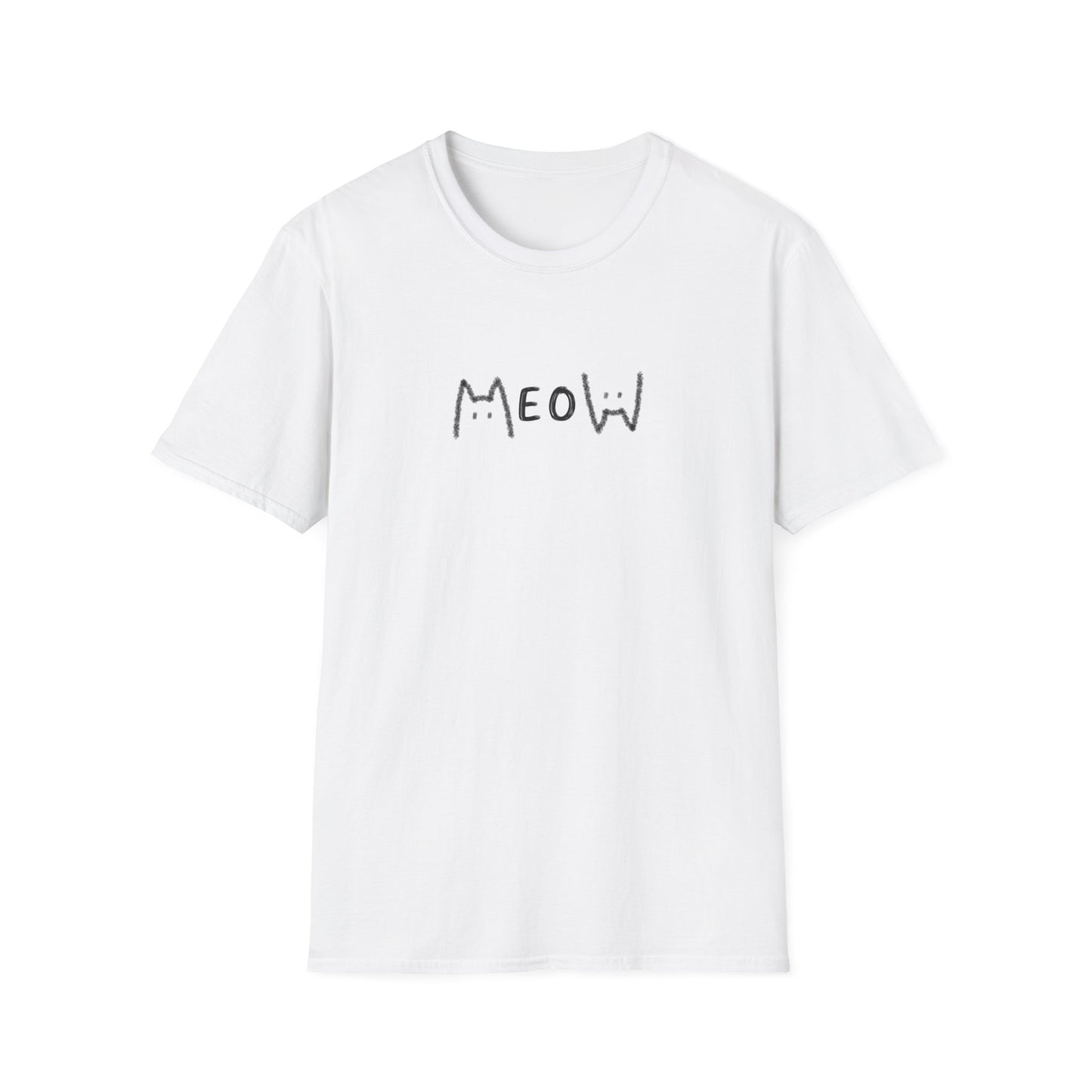 Meow_Unisex Softstyle T-Shirt