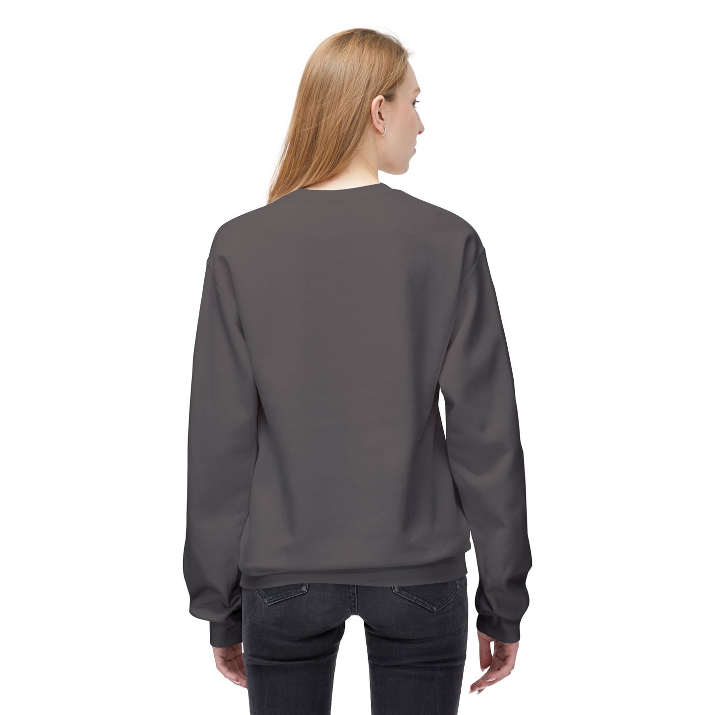 Meow_Unisex Midweight Softstyle Fleece Crewneck Sweatshirt