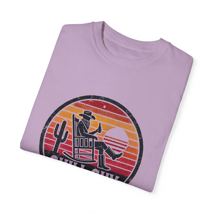 Chill Cowboy | Unisex Garment-Dyed T-shirt