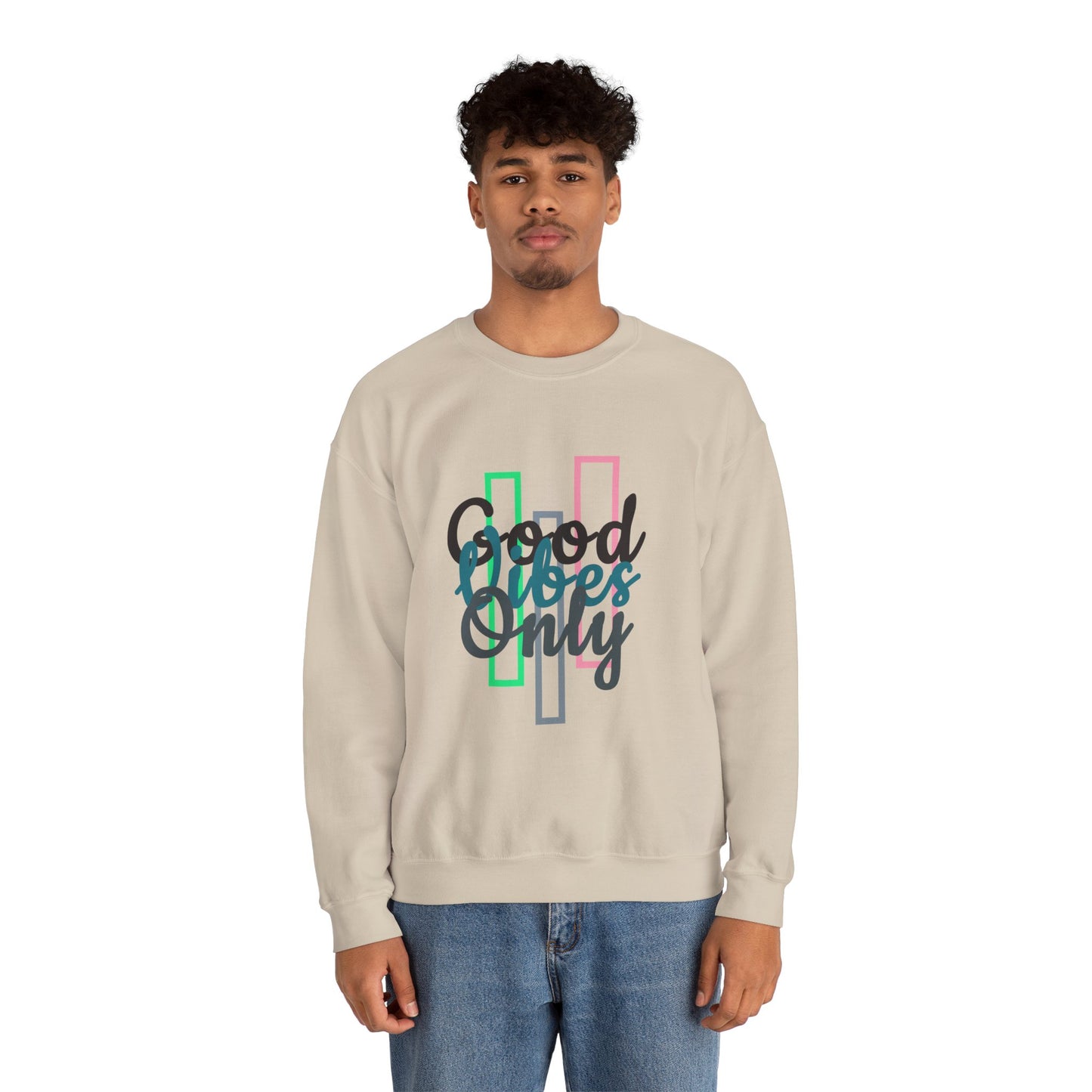 Good Vibes Only | Unisex Heavy Blend™ Crewneck Sweatshirt