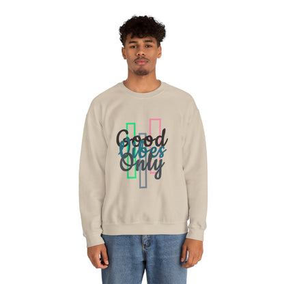 Good Vibes Only | Unisex Heavy Blend™ Crewneck Sweatshirt