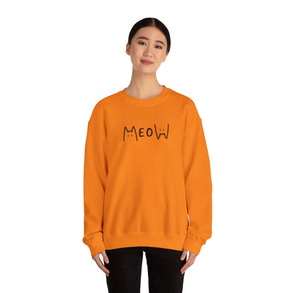 Meow_Unisex Heavy Blend™ Crewneck Sweatshirt