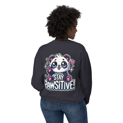 Pawsitive | Unisex Lightweight Crewneck Sweatshirt