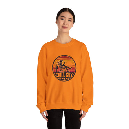 Chill Cowboy | Unisex Heavy Blend™ Crewneck Sweatshirt