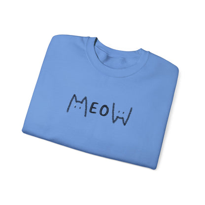 Meow_Unisex Heavy Blend™ Crewneck Sweatshirt