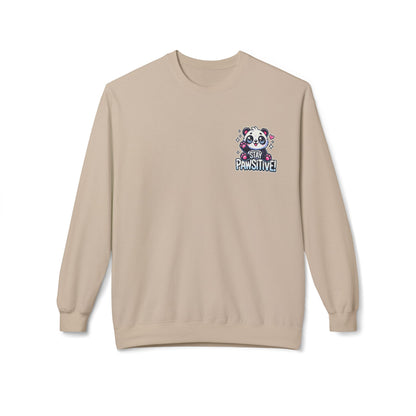 Pawsitive | Unisex Midweight Softstyle Fleece Crewneck Sweatshirt