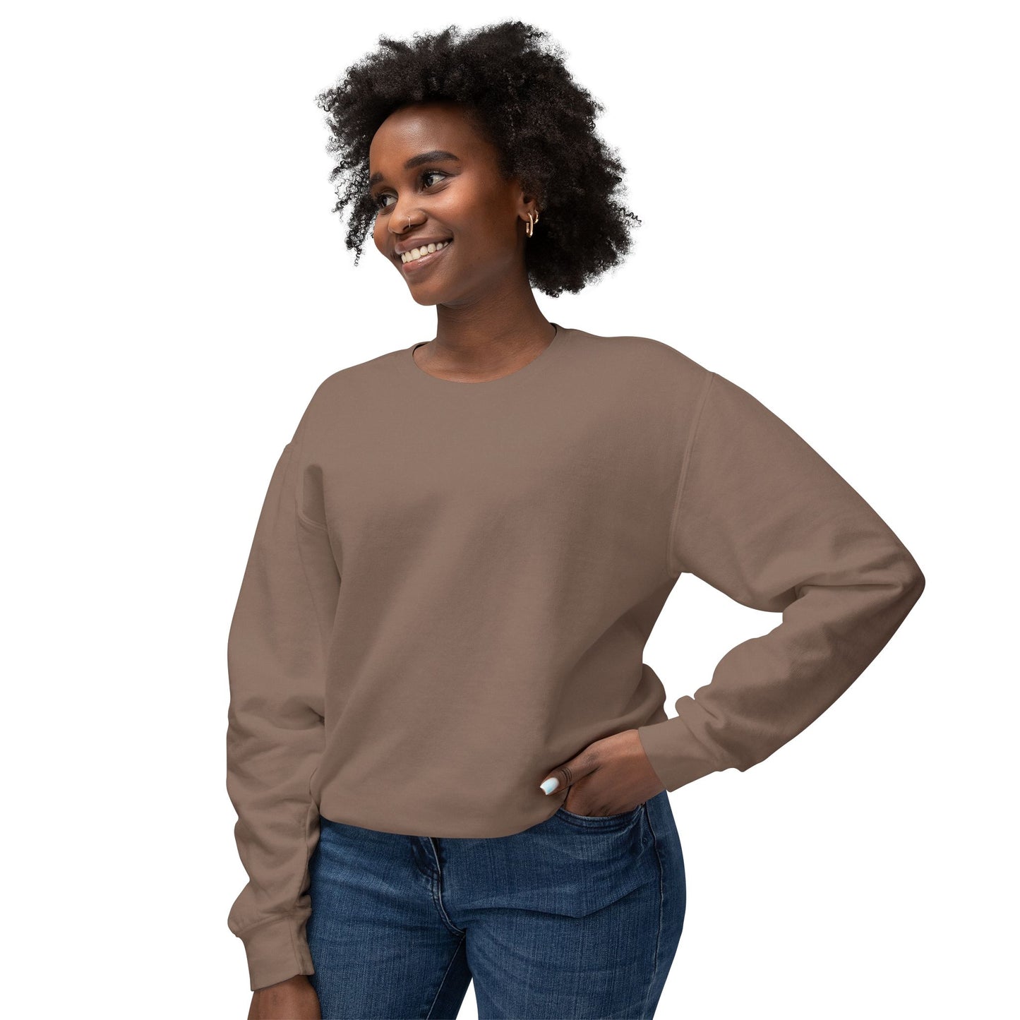 Sending Love | Unisex Lightweight Crewneck Sweatshirt