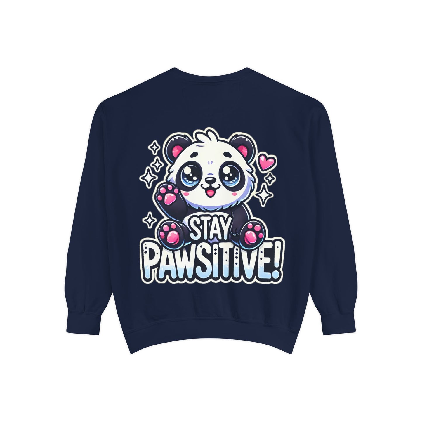 Pawsitive | Unisex Garment-Dyed Sweatshirt