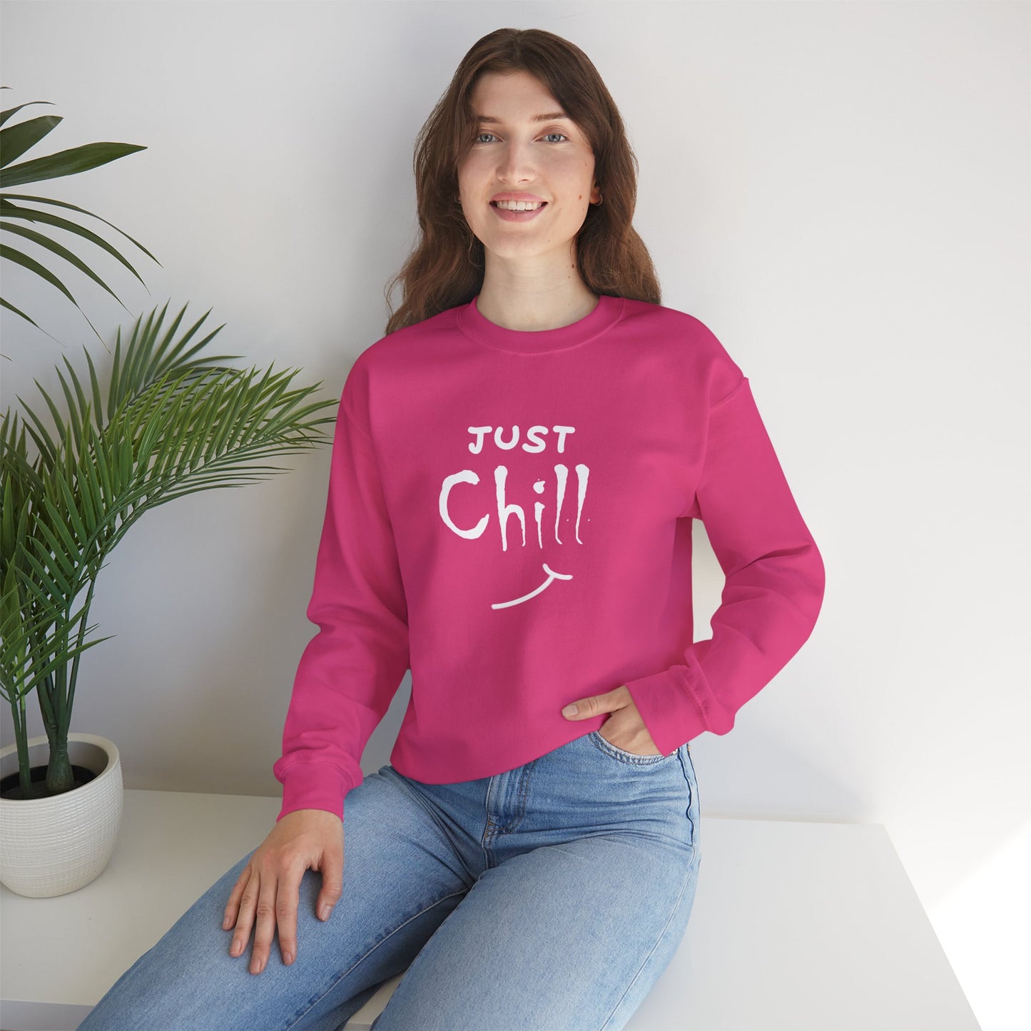 Just Chill | Unisex Heavy Blend™ Crewneck Sweatshirt