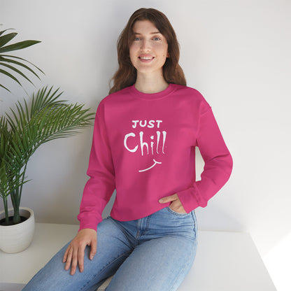 Just Chill | Unisex Heavy Blend™ Crewneck Sweatshirt