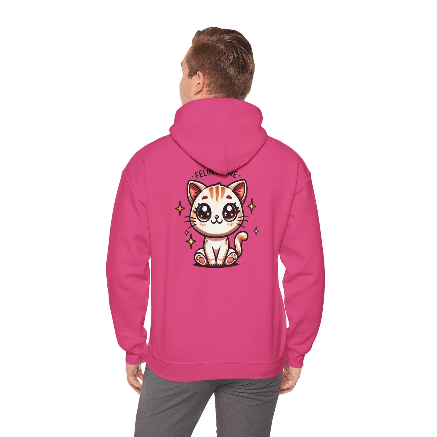 Feline Fine | Unisex Heavy Blend™ Hooded Sweatshirt