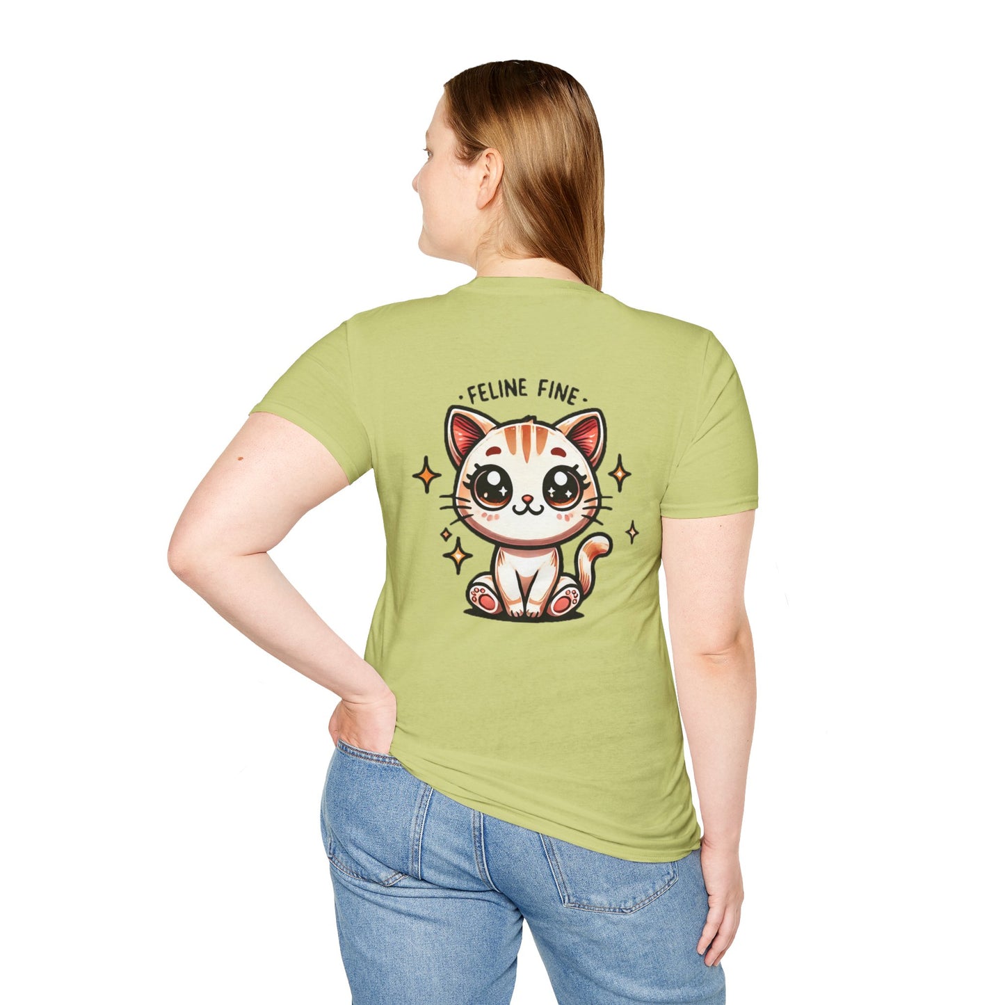 Feline Fine | Unisex Softstyle T-Shirt
