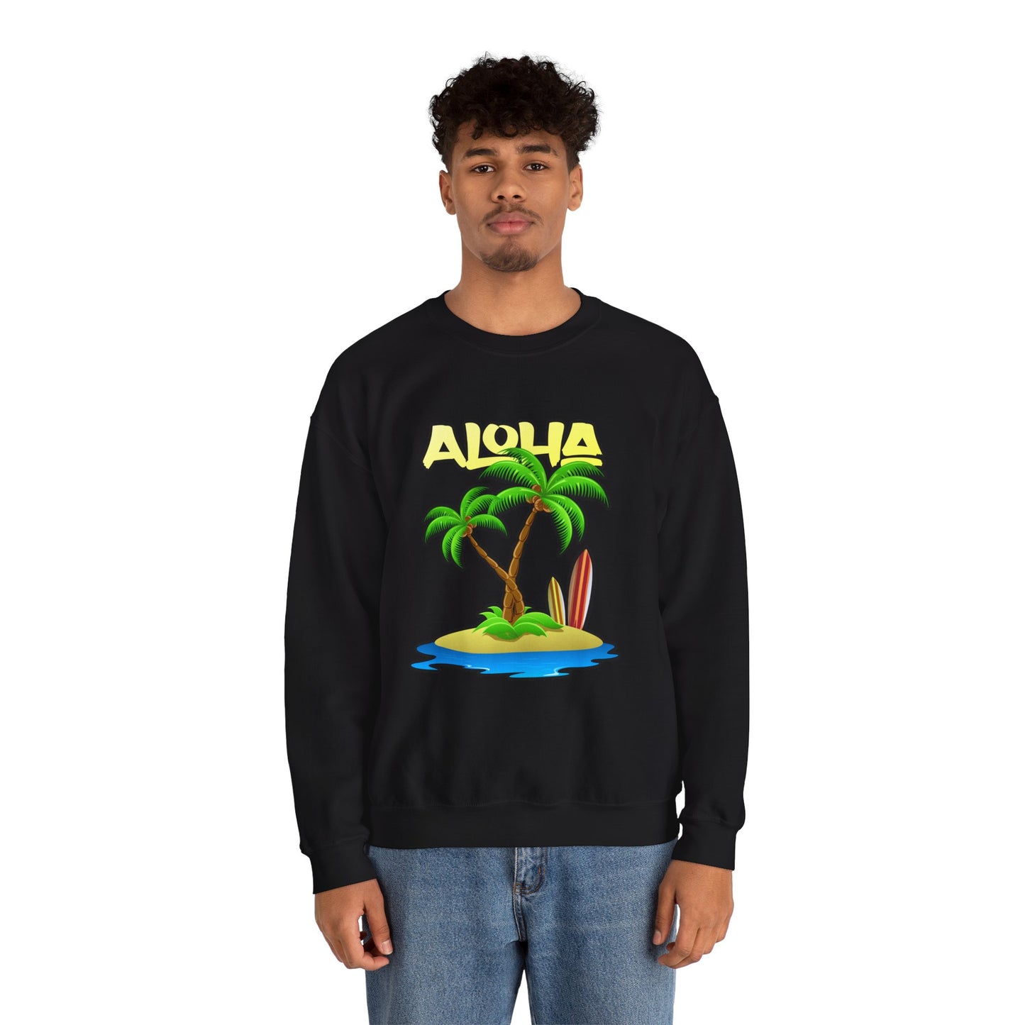 ALOHA | Unisex Heavy Blend™ Crewneck Sweatshirt