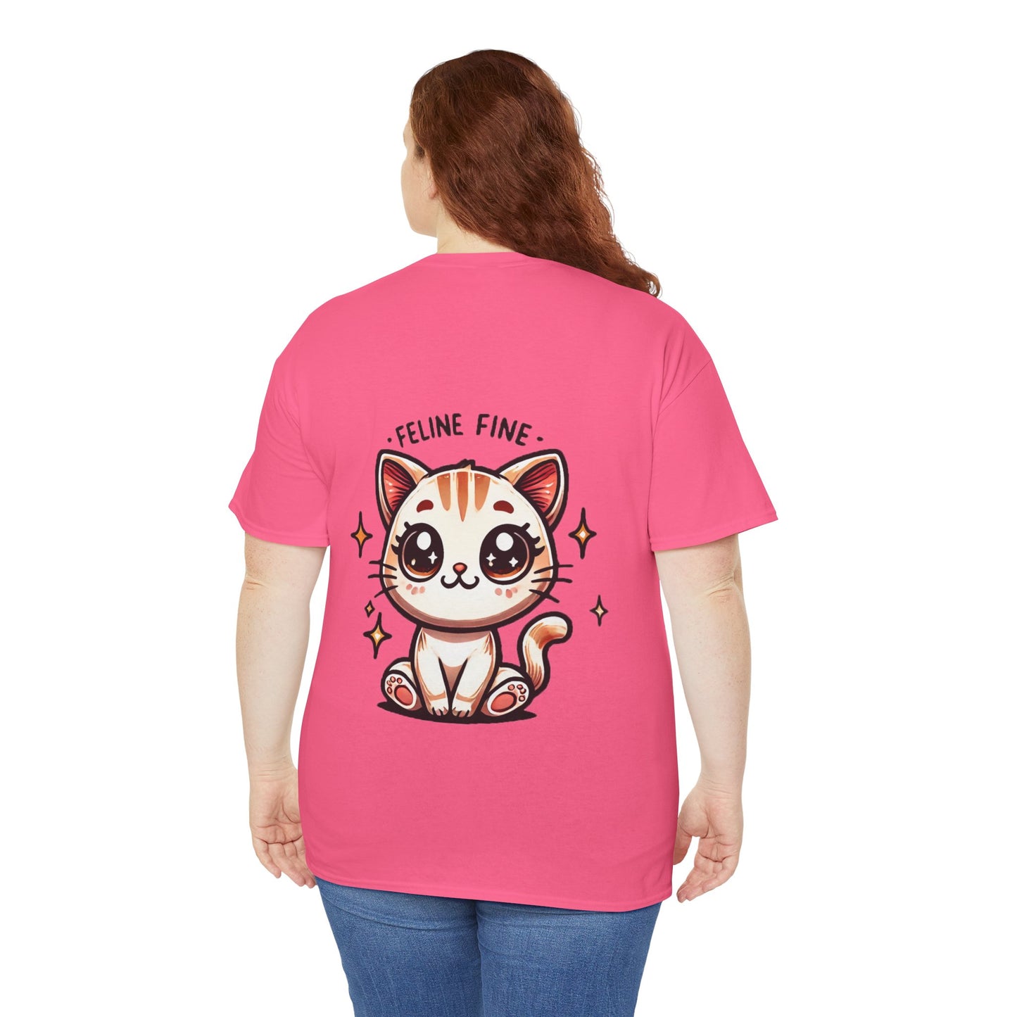 Feline Fine | Unisex Heavy Cotton Tee