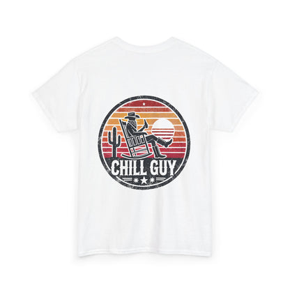 Chill Cowboy | Unisex Heavy Cotton Tee