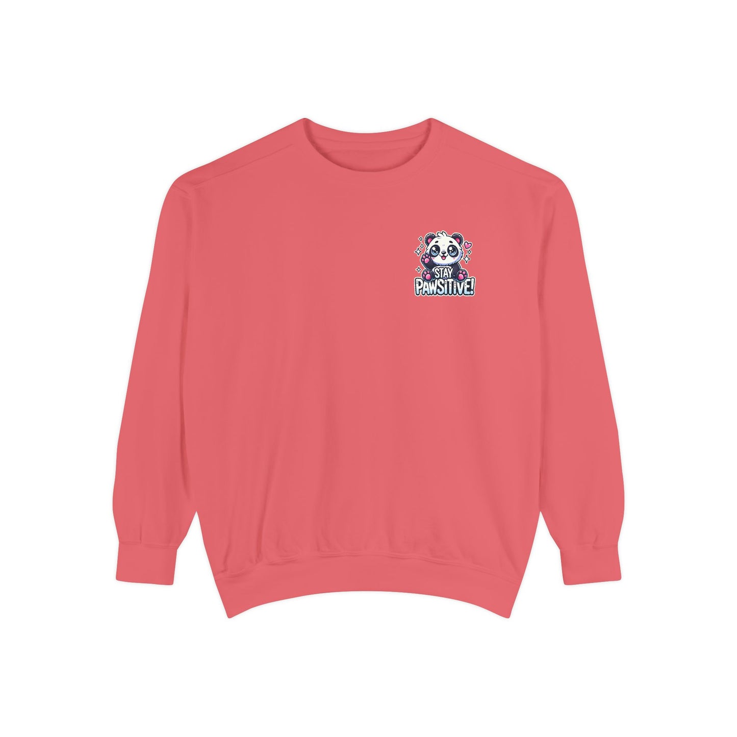 Pawsitive | Unisex Garment-Dyed Sweatshirt