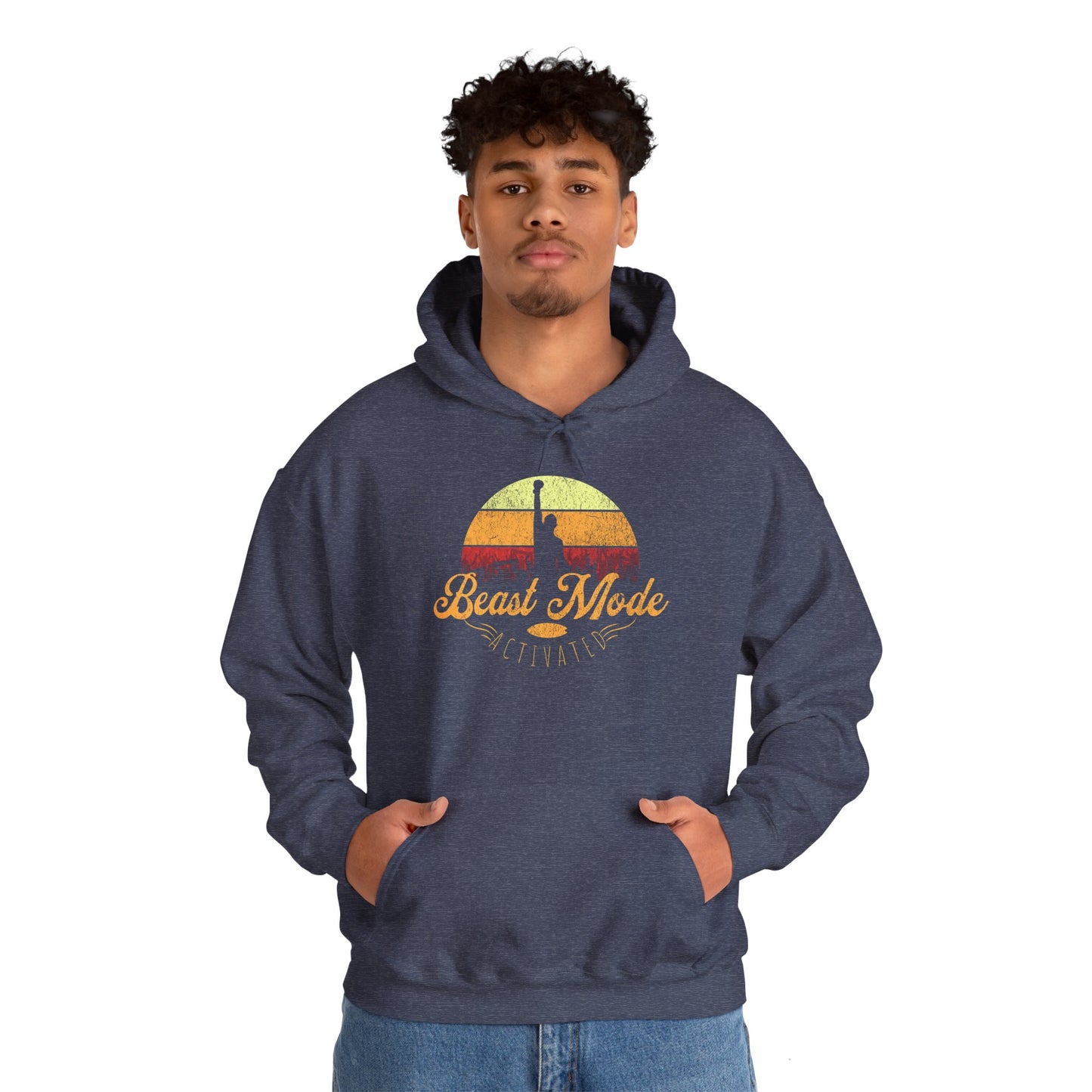 Beast Mode Activated | Unisex Heavy Blend™ Hooded Sweatshirt