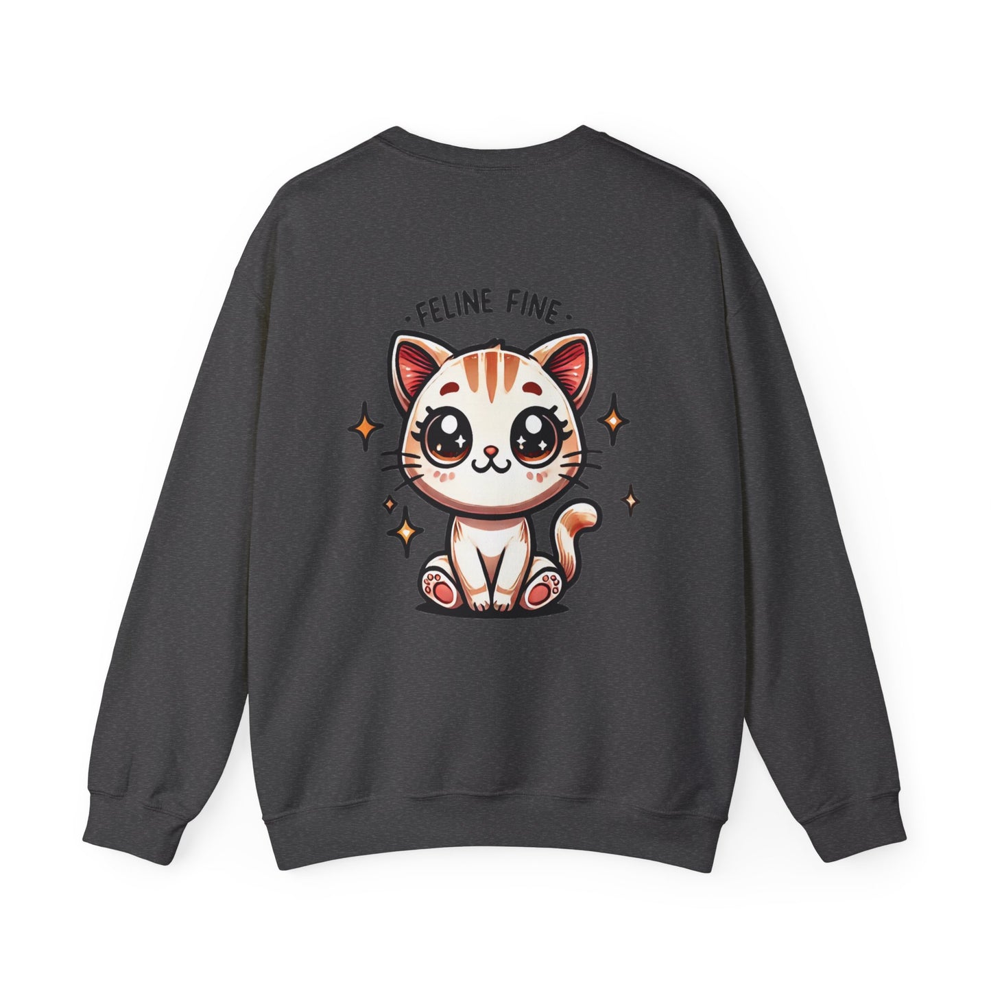 Feline Fine | Unisex Heavy Blend™ Crewneck Sweatshirt