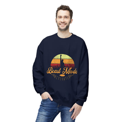 Beast Mode Activated | Unisex Midweight Softstyle Fleece Crewneck Sweatshirt
