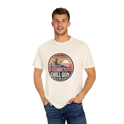 Chill Cowboy | Unisex Garment-Dyed T-shirt