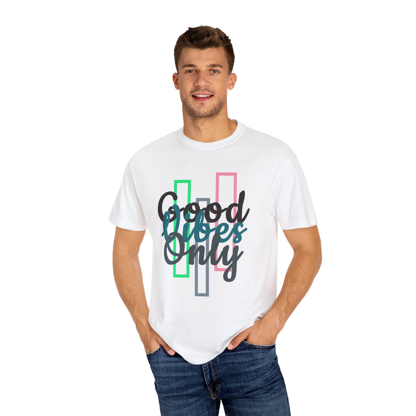 Good Vibes Only | Unisex Garment-Dyed T-shirt