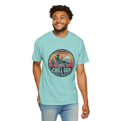 Chill Cowboy | Unisex Garment-Dyed T-shirt