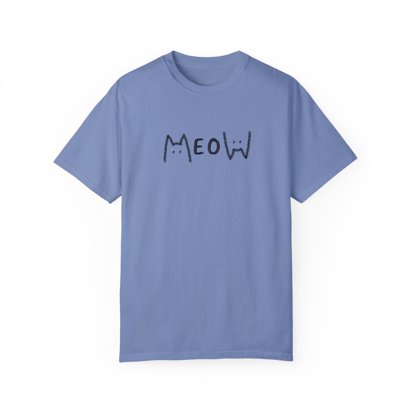 Meow_Unisex Garment-Dyed T-shirt