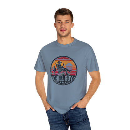 Chill Cowboy | Unisex Garment-Dyed T-shirt