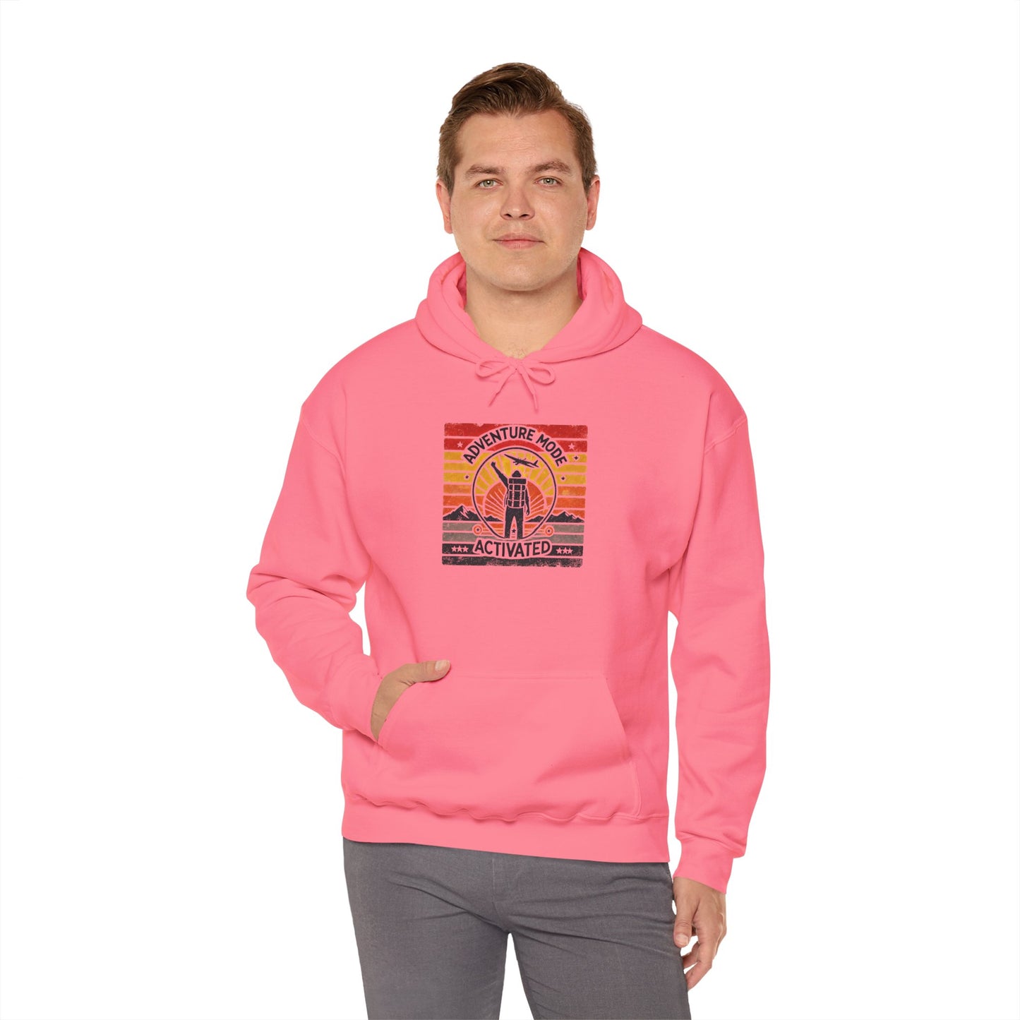 Adventure Mode Activated | Unisex Heavy Blend™ Hooded Sweatshirt